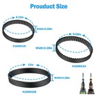 3 Pack Vacuum Belts Replacement For Bissell Proheat 2x Revolution Pet Carpet    