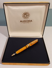 Aurora Ballpoint Pen Made In Italy Optima  O  Sole Mio Orange