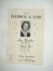 Ann Sheridan Kind Sir Playhouse Of Stars 1958 Harrisburg Scott Mckay