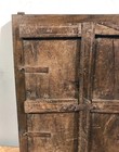 Antique Wooden Wall D  cor Window Panel With Frame Original Old Hand Crafted