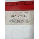Mac Miller 2015 Original Concert Ticket Stub Emo s Austin Texas Go od Am Tour
