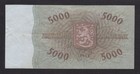    5000 Markkaa 1955 Finland Rare Original Banknote C1811941 Paper Money Finlandia