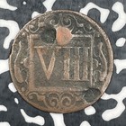 1713 Germany Coesfeld 8 Pfennig Lot n3386 Scarce  Damaged