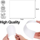 60 Pack 5x7 White Blank Cardstock Paper 250gsm Thick 90 Lb For Invitations