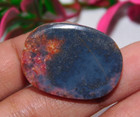 Australian Antique Black Opal 19 40 Carats  Natural Gemstone Cabochone