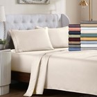 Egyptian Cotton 1000 Thread Count Solid Deep Pocket 4 Piece Bed Sheet Set