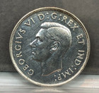 1947 Canada 50c Silver Half Dollar Coin   Straight 7