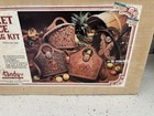 Vintage Tandy Leather Co  Kit Market Place Handbag Kit Stock No  4381  open Box 