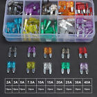 120pcs Mini Blade Fuse Assortment Auto Car Motorcycle Suv Fuses Kit Apm Atm Utv