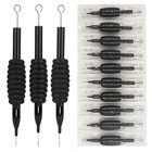 Tattoo Needles And Tubes Combo - 40pcs Disposable Tattoo Tubes With Matching Ass