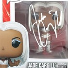 Jade Cargill Wwe Autographed  181 Funko Pop  Figurine