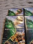 6 Green Lantern Empty Dvd Cases no Movies with Cover Art And Inserts Black Case