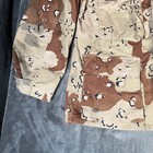 Us Army Desert Camo Jacket Men   s Medium Short Chocolate Chip Bdu Military 90s