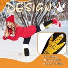 Xeehwb Funny Chicken Legs Socks novelty Knee-high Turkey Socks crazy Animal Feet