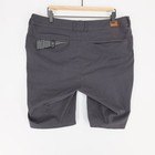 Pearl Izumi Shorts Mens 38 Gray Cycling Bike Organic Cotton Stretch