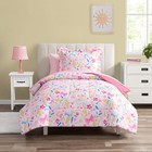 5 Piece Twin Wildflower Bedding Set Kids Comforter Floral Sheet Pillow Case Home