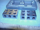 Brown   Sharpe 599-750-50 Ultra Precision Ground 1-2-3 Block Set Great Shape