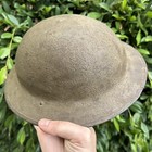 Original Wwi Ww1 Us M1917 77th Division Doughboy Helmet   Detached Liner