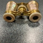 Antique French Lemaire Fabt  Mother-of-pearl W gold Opera Glasses Early 1900 s