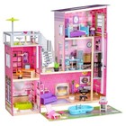 Kidkraft Uptown Wooden Dollhouse With 36 Accessories  Ages 4   Up