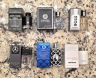 6-piece Mini Fragrance Variety Pack For Men  Versace  Mont Blanc  Boss   More 