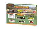 Bachmann Trains - Trailblazer Ready To Run 60 Piece Electric Train Set - N Scale
