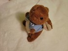 Vintage Eden Toys Peter Rabbit 7    Plush Bunny Blue Jacket Used Fast Ship 