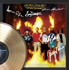 Lynyrd Skynryd Framed Wood Reproduction Signature Lp Record Display   m4 