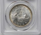 Canada George V  1935 1 Dollar Silver Coin Gem Uncirculated  Certified Pcgs Ms65