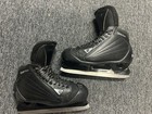 Graf Dm1050 Ice Hockey Goalie Skates Senior 7 Black Plus 2 Sets New Blades