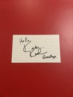 Kato Kaelin Hand Signed Index Card - Reality Star