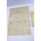 4 Vintage School Report Cards Liberty High School Bethlehem Pa 1942 - 46 77203