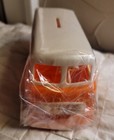 Rare Vintage 1950 s Eze Orange Hard Plastic Advertising Bank Toy Collectible Iop