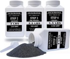 10 Lbs Large Weight 4 Step Rock Tumbler Grit Kit Tumbling Media Refill Coarse