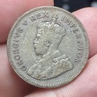 South Africa Km17 3 Shilling 1933 Silver