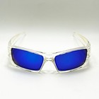 Oakley Gascan Oo9014 Sunglasses Clear Frame Prizm Sapphire Blue Lens