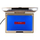 Vehicle 13  Smart Car Monitor Flip Down Roof Mounted Wide Screen Monitor Beige
