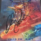 Dale Earnhardt Sr  Signed 1995 Brickyard 400 Ticket Psa Slabbed Champion Rare