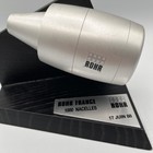 Rohr France Aircraft Nacelle Desk Model Aluminum Presentation Award 1988