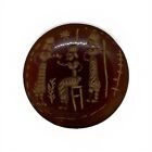 Sassanian Old King With Servant Carnelian Stone Seal Stamp