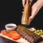 2pcs Wooden Salt And Pepper Grinder Set 20cm Large Mill W customized Coarseness