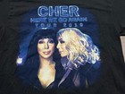 2019 Cher  here We Go Again  Black Tour T-shirt - Adult Medium