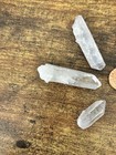 Natural Clear Quartz Crystal Points Lot 61g Raw Quartz Wands Healing Crystals