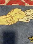 Silk Embroidered Tibetan Buddhist Thangka Depicting A Seated Lama Or Monk