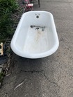 Vintage Cast Iron Clawfoot Tub Antique Bathtub