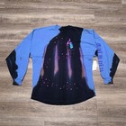 New Disney Spirit Jersey Size Medium Pixar Soul Tie Dye Jazz Long Sleeve Shirt M