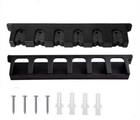 Fishing Rod Rack Vertical Holder Wall Mount Storage Horizontal Stand Boat Pole  
