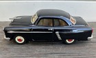 Vintage 1950s Japan Marusan 10 Inch Tin Friction Ford Toy Car Works   Nice