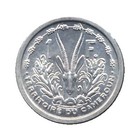 Elf French Cameroon Cameroun 1 Franc 1948  Gazelle