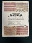 Vintage Smocking Technique  Projects And Designs By Dianne Durand